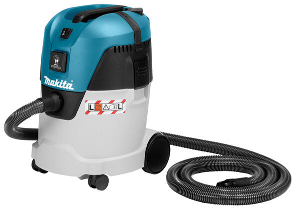 Makita VC2512L støv-udsuger Sort, Blå, Metallic 25 L 1000 W