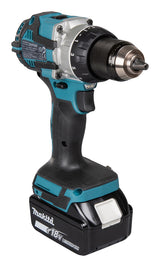 Makita DHP489RTJ elektrisk skruetrækker & slagbor 1800 rpm Sort, Blå