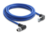 DeLOCK 81012 netværkskabel Blå 2 m Cat6a S/FTP (S-STP)