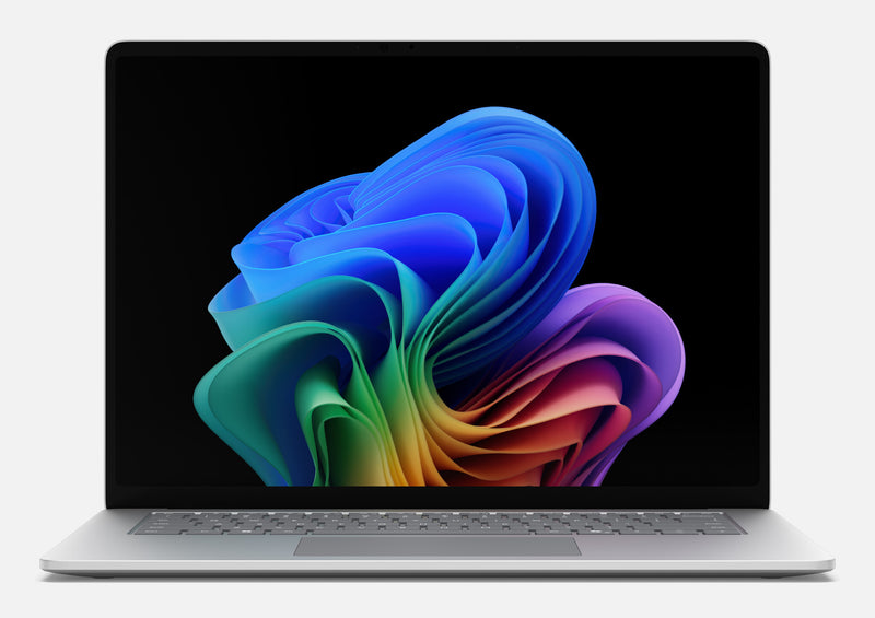 Microsoft Surface Laptop 8 15" Copilot+ PC Snapdragon 38,1 cm (15") Berøringsskærm 16 GB LPDDR5x-SDRAM 512 GB SSD Wi-Fi 7 (802.11be) Windows 11 Pro Platin