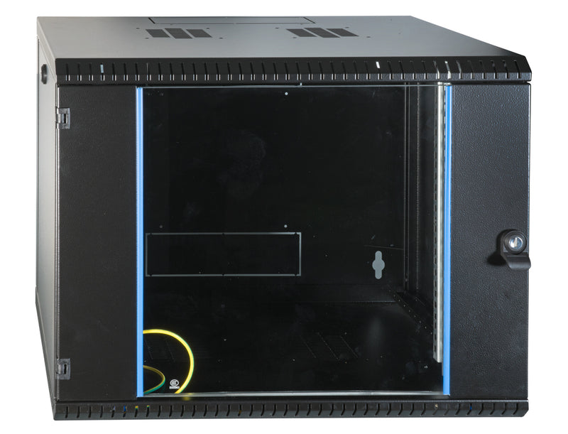 EFB Elektronik 691709VTS.60 stativ 9U Vægmonteret stativ Sort