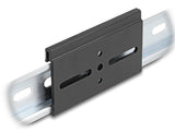 DeLOCK 67147 monteringssæt Sort Aluminium