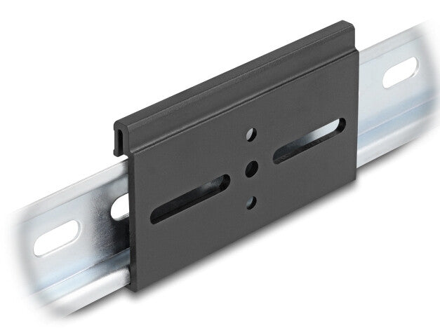 DeLOCK 67147 monteringssæt Sort Aluminium