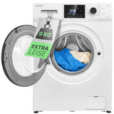 Bomann WA 7196 vaskemaskine Front-læsning 9 kg 1400 rpm Hvid