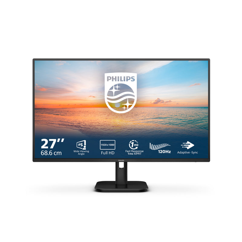 Philips 1000 series 27E1N1100A/00 computerskærm 68,6 cm (27") 1920 x 1080 pixel Fuld HD LCD Sort
