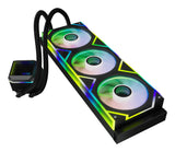 XPG LEVANTE II 360 Processor Alt-i-en væskekøler 12 cm Sort