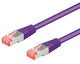 Goobay 93342 netværkskabel Violet 0,25 m Cat6