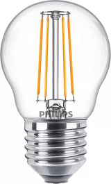 Philips Filament kertepære, klar 40 W P45 E27