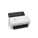 Brother ADS-4100 ADF-scanner 600 x 600 dpi A4 Sort, Hvid