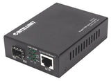 Intellinet 508216 netværksomformer til medie 1000 Mbit/s Sort
