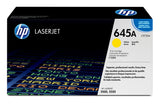 HP Original 645A LaserJet-tonerpatron, gul