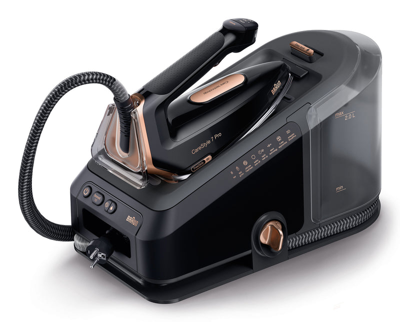Braun CareStyle 7 Pro IS 7286 Pressurized steam ironing station 2700 W 2 L EloxalPlus soleplate Sort