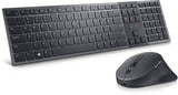 DELL KM900 tastatur Mus inkluderet Kontor RF trådløs + Bluetooth QWERTZ Tysk Grafit