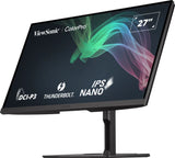 Viewsonic VP Series VP2776T-4K computerskærm 68,6 cm (27") 3840 x 2160 pixel 4K Ultra HD LED Sort