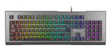 GENESIS Rhod 500 RGB tastatur Spil USB QWERTY Spansk Sort, Grå