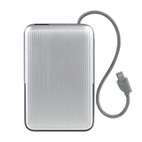 LAUT WW-T185ALF 10000 mAh Trådløs opladning Grå, Sølv