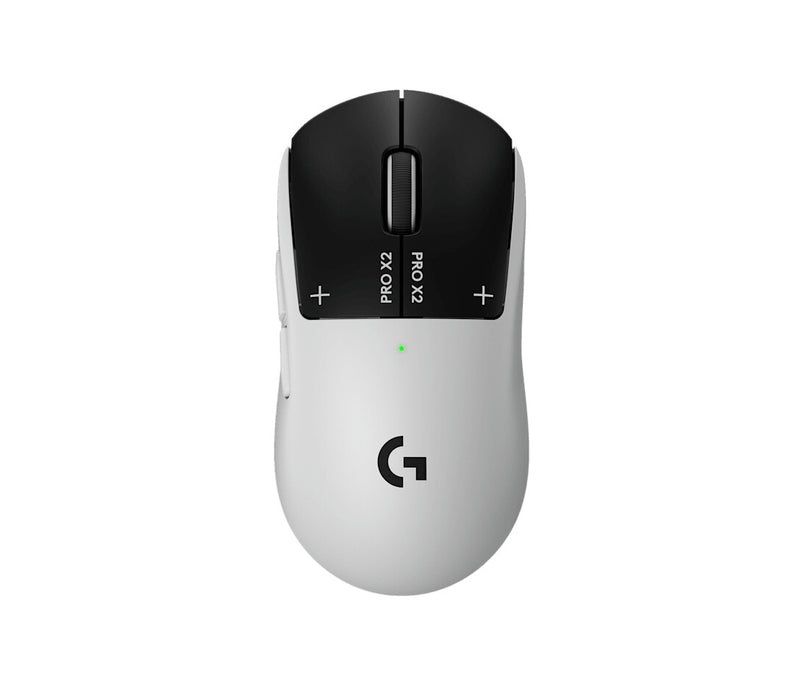 Logitech G PRO X2 SUPERSTRIKE mus Spil Højre hånd RF Wireless + USB Type-C Optisk 44000 dpi