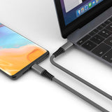 4smarts 456266 USB-kabel 1,5 m USB C 0,48 Gbit/sek. 100 W Sort