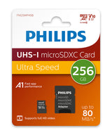 Philips FM25MP45B/00 hukommelseskort 256 GB MicroSDHC UHS-I Klasse 10