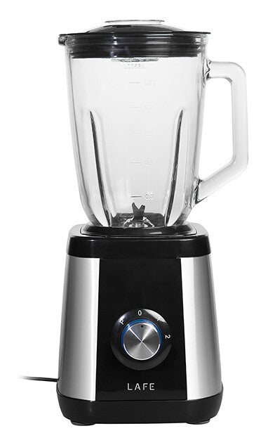 Lafe LAFBLE46185 blender Bordplade blender 600 W Sort, Rustfrit stål, Transparent