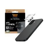 PanzerGlass ® Hoops® Kameralinsebeskytter Sort iPhone 17 | iPhone 16 | 16 Plus