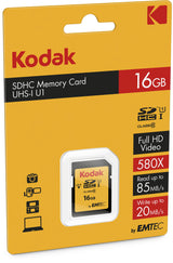 Emtec SDHC 16GB Class10 U1 UHS-I Klasse 10