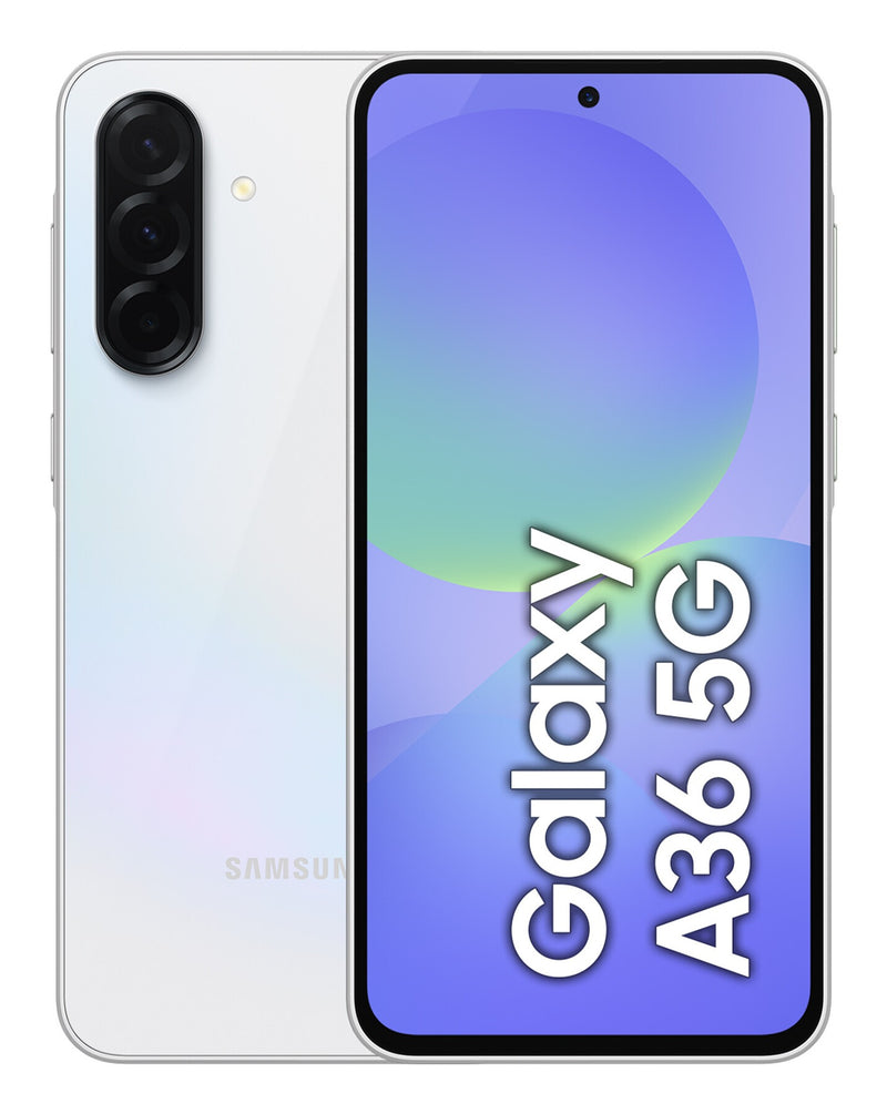 Samsung Galaxy A36 5G 17 cm (6.7") Dual SIM Android 15 USB Type-C 6 GB 128 GB 5000 mAh Hvid
