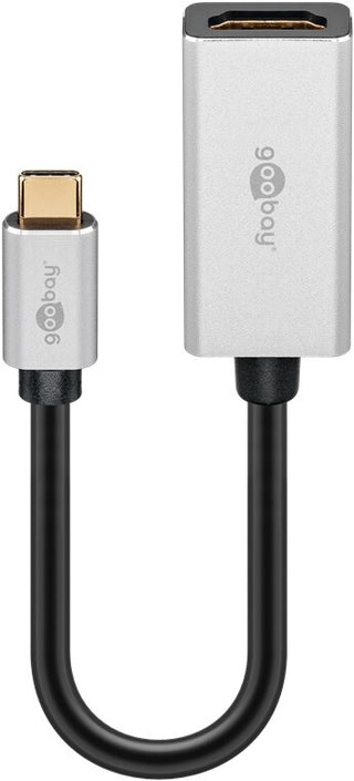 Goobay 60194 USB grafisk adapter Sort, Sølv