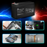 Extralink AGM 12V 7.2Ah - Batterie - 7.200 mAh Blybatterier (VRLA) 7,2 At