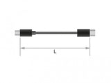 DeLOCK 85584 videokabel adapter 2 m HDMI Type A (Standard) DVI-D