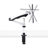 StarTech.com 1MP1ACG-MONITOR-ARM skærmbeslag og -stativer 76,2 cm (30") Skrivebord Sort, Sølv