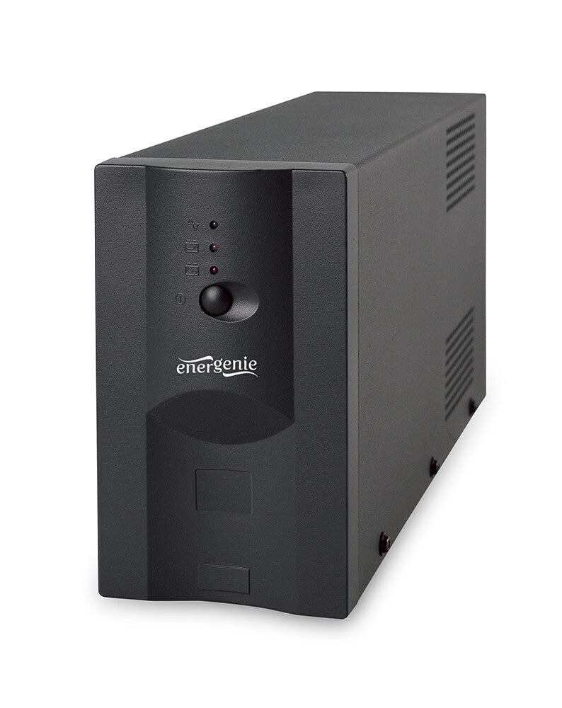 Gembird UPS-PC-1202AP UPS-enhed Interaktivt indgangsstik 1,2 kVA 720 W 4 AC stikkontakt(er)