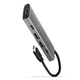 Axagon HMC-5G21 dockingstation Ledningsført USB 3.2 Gen 2 (3.1 Gen 2) Type-C Grå