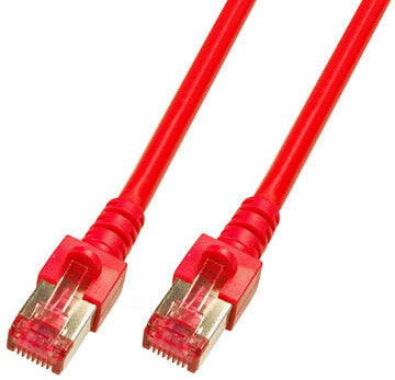 EFB Elektronik 0.5m Cat6 S/FTP netværkskabel Rød 0,5 m