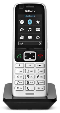 Unify L30250-F600-C512 oplader til mobil enhed Telefon Sort Vekselstrøm