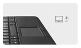 KeySonic KSK-3211ELU (DE) tastatur Hjem USB QWERTZ Tysk Sort