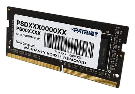 Patriot Memory Signature Line PSD416G320081S hukommelsesmodul 16 GB 1 x 16 GB DDR4 260-pin SO-DIMM