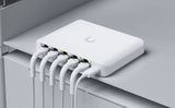 Ubiquiti UniFi Flex Mini 2.5G Administreret 2.5G Ethernet (100/1000/2500) Strøm over Ethernet (PoE) Desktop Hvid