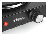 Tristar KP-6151 kogeplade Sort Bordplade 18.5 cm Forseglet plade 1 zone(s)