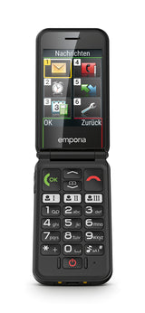 Emporia SIMPLICITYglam 7,11 cm (2.8") 106 g Hvid Senior telefon