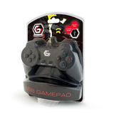 Gembird JPD-UB2-01 spil-controller Sort USB 2.0 Gamepad PC