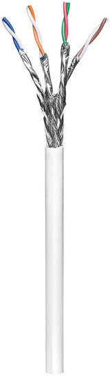 Goobay 94222 netværkskabel Hvid 100 m Cat6 S/FTP (S-STP)