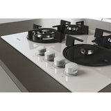 Whirlpool AKT 625/WH Sort, Hvid Indbygget 60 cm Gaskomfur 4 zone(s)