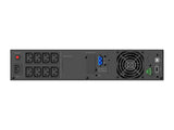 Conceptronic ZEUS51E1K UPS-enhed Dobbeltkonvertering (online) 1 kVA 1000 W 8 AC stikkontakt(er)