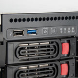Silverstone SST-RM43-320-RS drevkabinet HDD kabinet Grå 2.5/3.5"