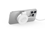 Conceptronic GORGON04W oplader til mobil enhed Smartphone, SmartWatch Hvid Vekselstrøm Trådløs opladning Indendørs
