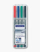 Staedtler 316 WP4 speedmarker 1 stk Sort, Blå, Grøn, Rød