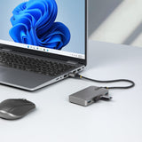 StarTech.com 5G4AC-USB-A-HUB interface hub USB 3.2 Gen 1 (3.1 Gen 1) Type-A 5000 Mbit/s Grå
