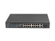 Lanberg RSFE-16P-2C-150 netværksswitch Ikke administreret Gigabit Ethernet (10/100/1000) Strøm over Ethernet (PoE) 1U Sort