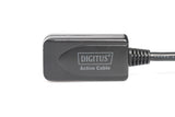 Digitus DA-70130-4 USB-kabel USB 2.0 5 m USB A 0,48 Gbit/sek. Sort